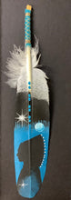 Load image into Gallery viewer, Painted imitation Eagle feather
